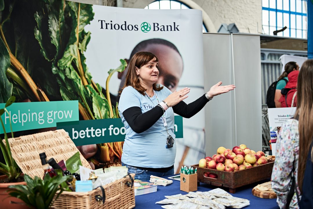 Why does a bank sponsor a food festival? Abergavenny Food Festival