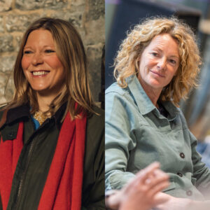 Caroline Eden and Kate Humble
