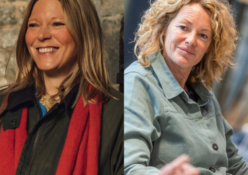 Caroline Eden and Kate Humble